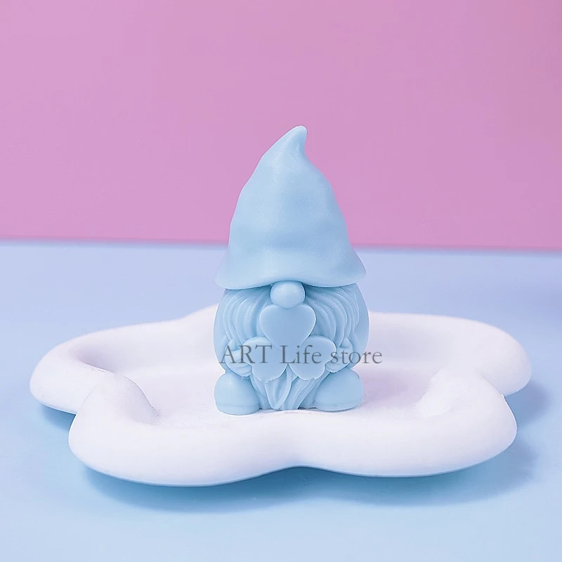 クリスマスドワーフシリコーンキャンドルモールド 3d サンタ - Soap Making Gifts のレビューと価格