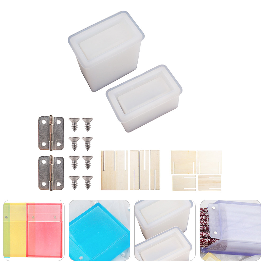 レジンアート用シリコンモールド、正方形型。タバコケースのDI - Soap Making Diy Kit のレビューと価格