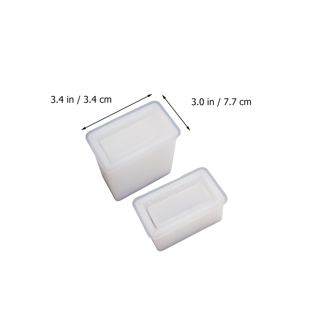 レジンアート用シリコンモールド、正方形型。タバコケースのDI - Soap Making Diy Kit のレビューと価格