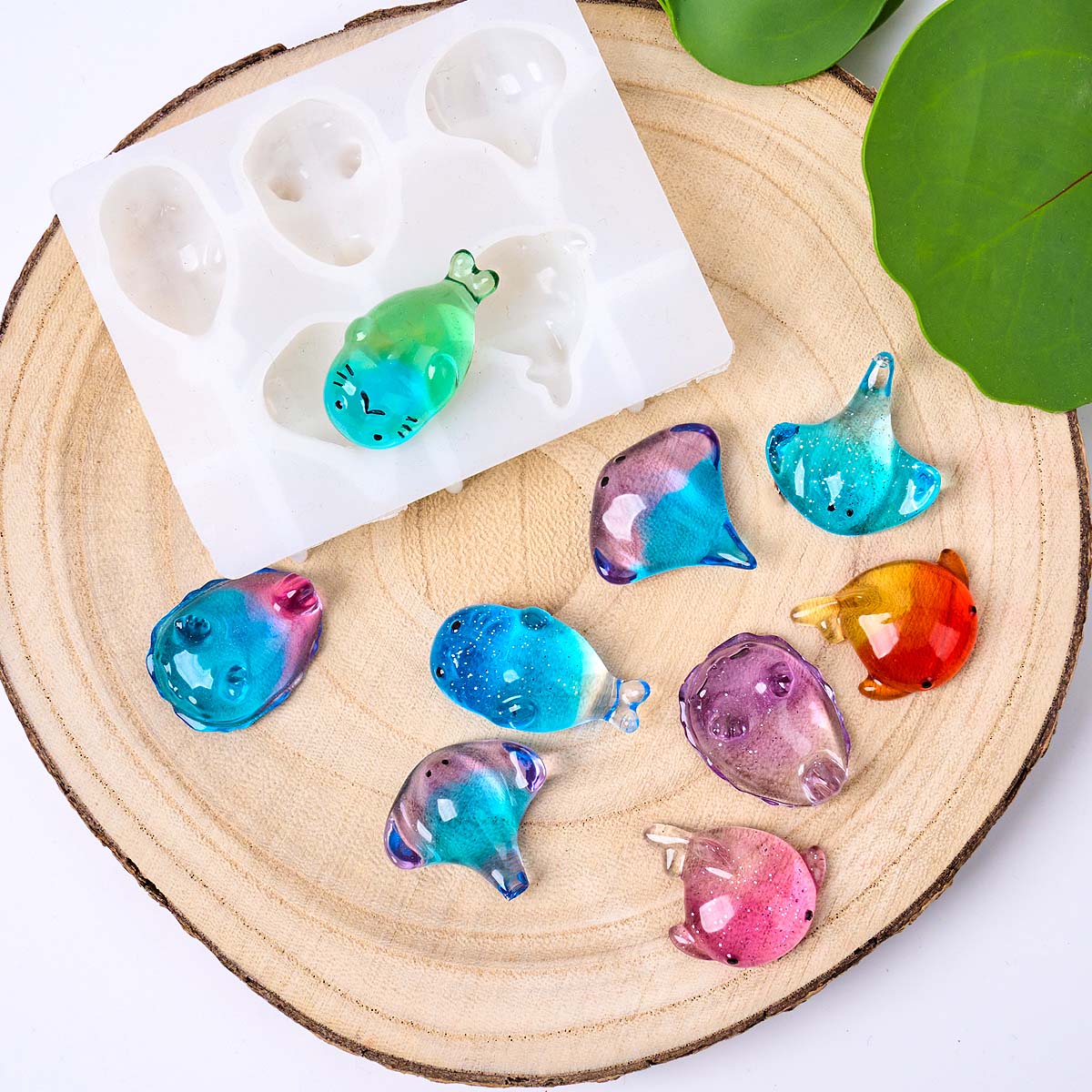3Dヒーリング可愛いマンタ鯨シリコンモールドDIYキーホルダ - Soap Making Instructions のレビューと価格