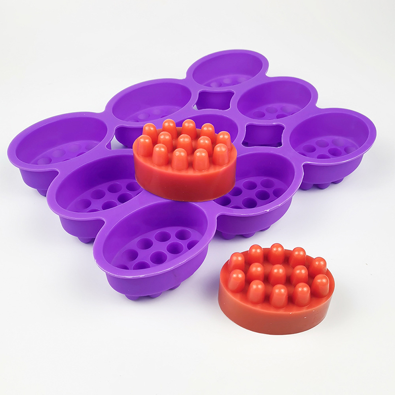 新しい # 3Dシリコン製石鹸型、マッサージ形状の石鹸型、マ - Soap Making Instructions のレビューと価格